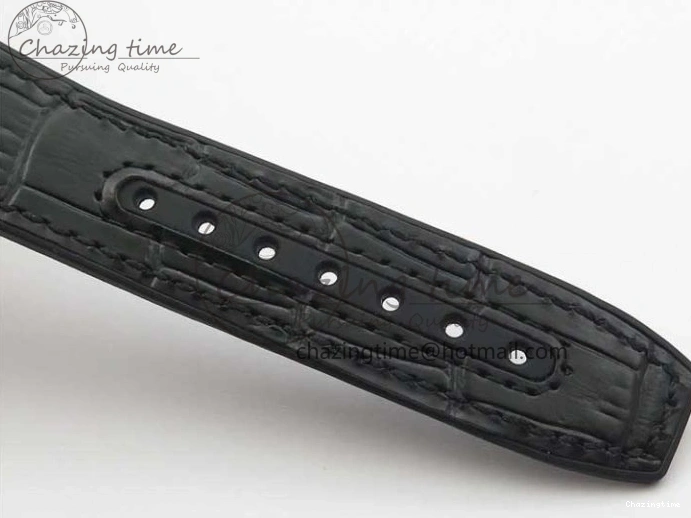 0318 HighQuality Constellation 131.33.41.21.03.001 YG TW Best Edition Black Dial On Gummy Strap A 7871